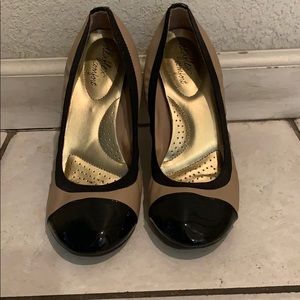 Short wedge/heel shoes